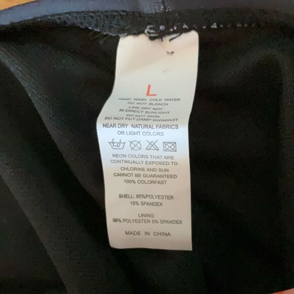 Molybell Boyleg Ruched Swimsuit with Tummy Control, Size Large NWOT - Picture 9 of 12